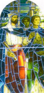 Stained Glass - Lochranza Church of Scotland