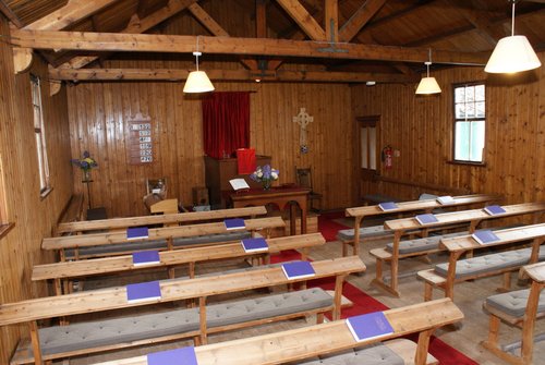 Inside Pirnmill Church, Isle of Arran